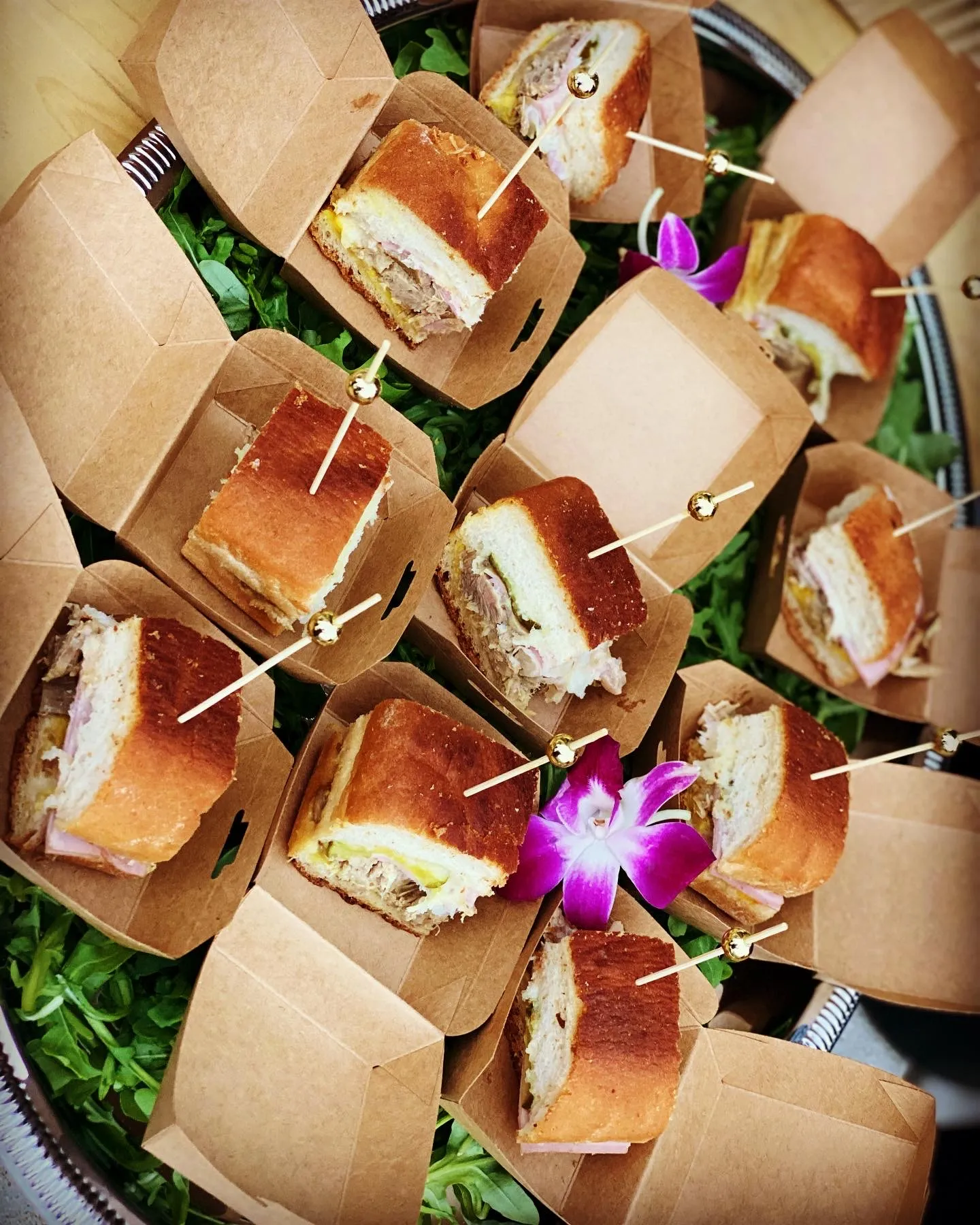 Mini Cuban Sandwiches